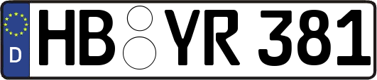 HB-YR381