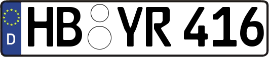 HB-YR416
