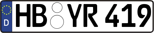 HB-YR419