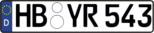 HB-YR543
