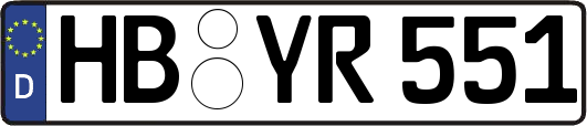 HB-YR551