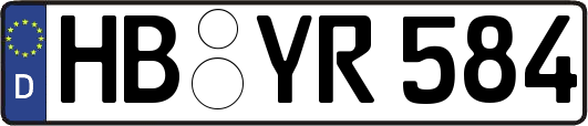 HB-YR584