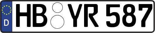 HB-YR587