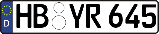 HB-YR645