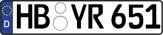 HB-YR651