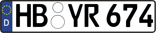 HB-YR674