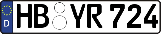 HB-YR724