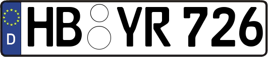HB-YR726