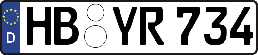 HB-YR734
