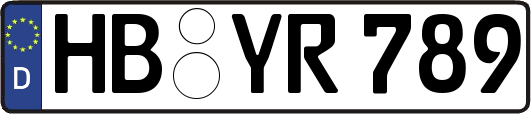 HB-YR789