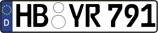 HB-YR791