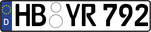 HB-YR792