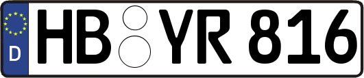 HB-YR816