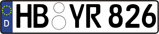 HB-YR826