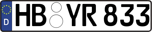HB-YR833