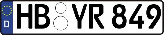 HB-YR849