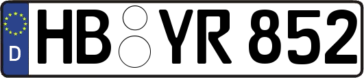 HB-YR852