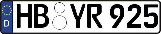 HB-YR925