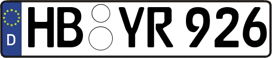 HB-YR926