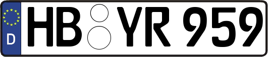 HB-YR959