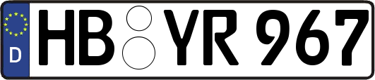 HB-YR967