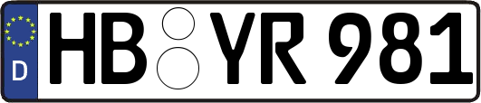 HB-YR981