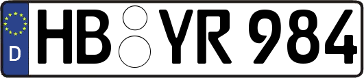 HB-YR984