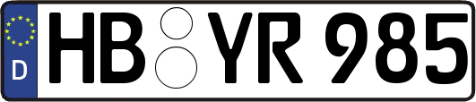 HB-YR985