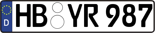 HB-YR987