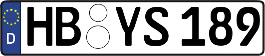 HB-YS189