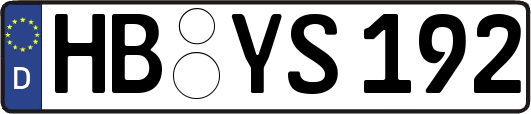 HB-YS192