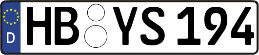 HB-YS194