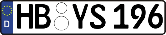 HB-YS196