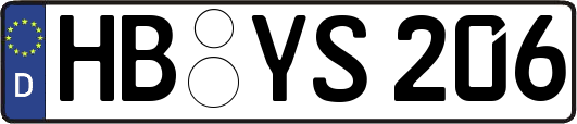 HB-YS206