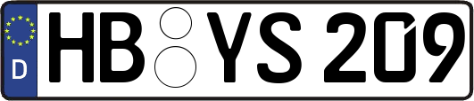 HB-YS209