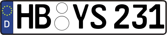 HB-YS231