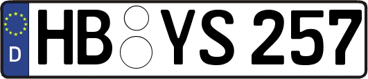 HB-YS257