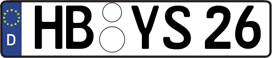 HB-YS26