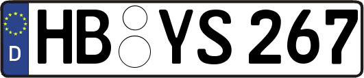 HB-YS267