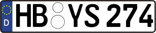 HB-YS274