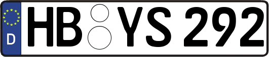 HB-YS292