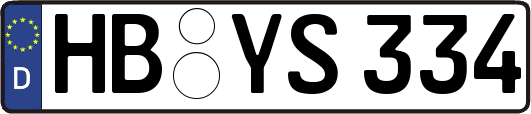 HB-YS334