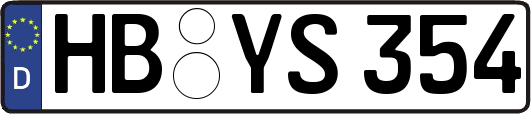 HB-YS354