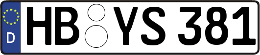 HB-YS381