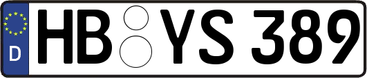 HB-YS389