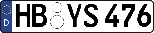 HB-YS476
