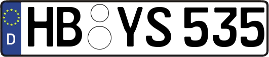 HB-YS535