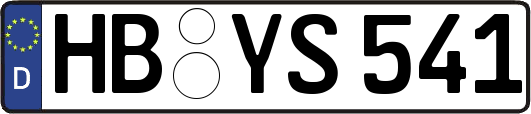 HB-YS541