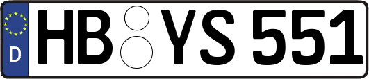 HB-YS551