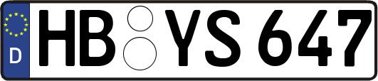 HB-YS647